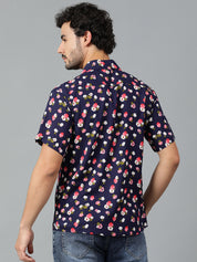 KOTTY Men Printed Casual Multicolor Shirt 
