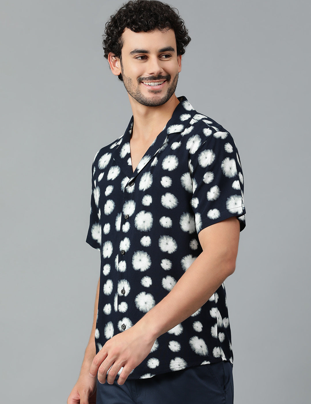 KOTTY Men Printed Casual Multicolor Shirt 