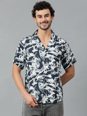 KOTTY Men Printed Casual Multicolor Shirt 