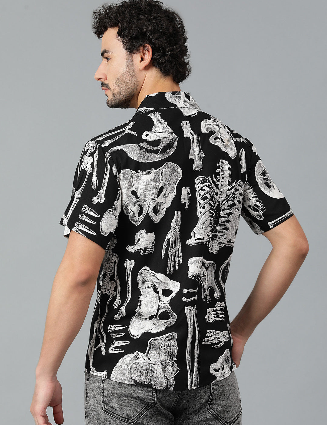 KOTTY Men Printed Casual Multicolor Shirt 