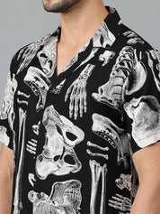 KOTTY Men Printed Casual Multicolor Shirt 
