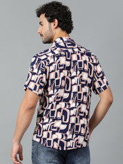 KOTTY Men Printed Casual Multicolor Shirt 