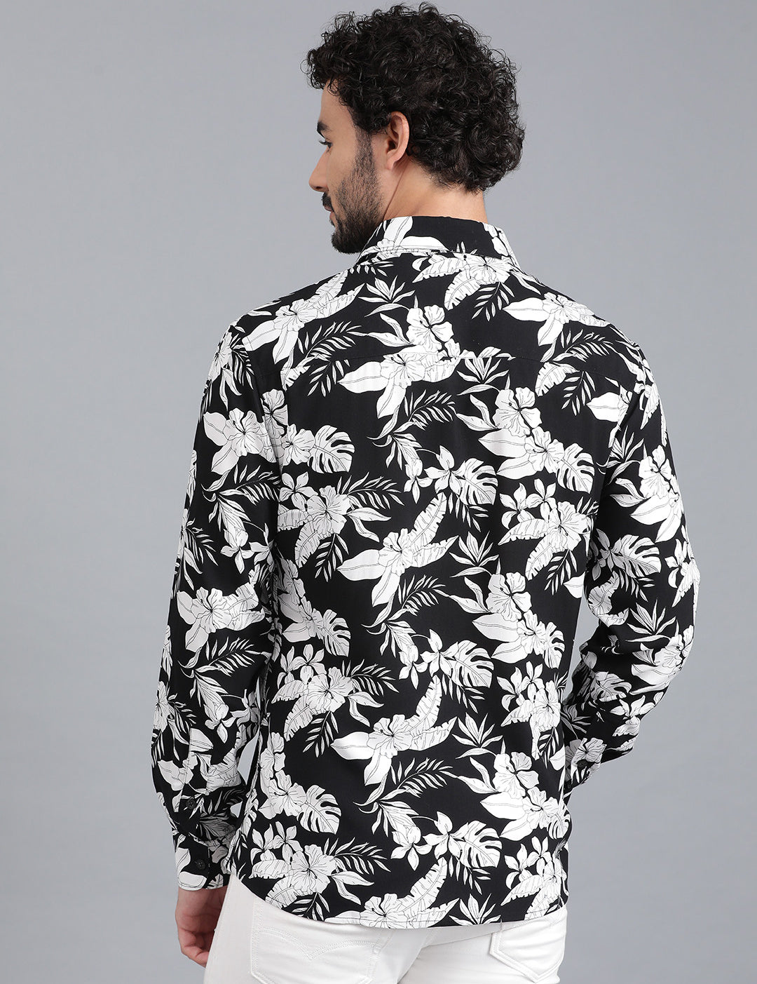 KOTTY Men Printed Casual Multicolor Shirt 