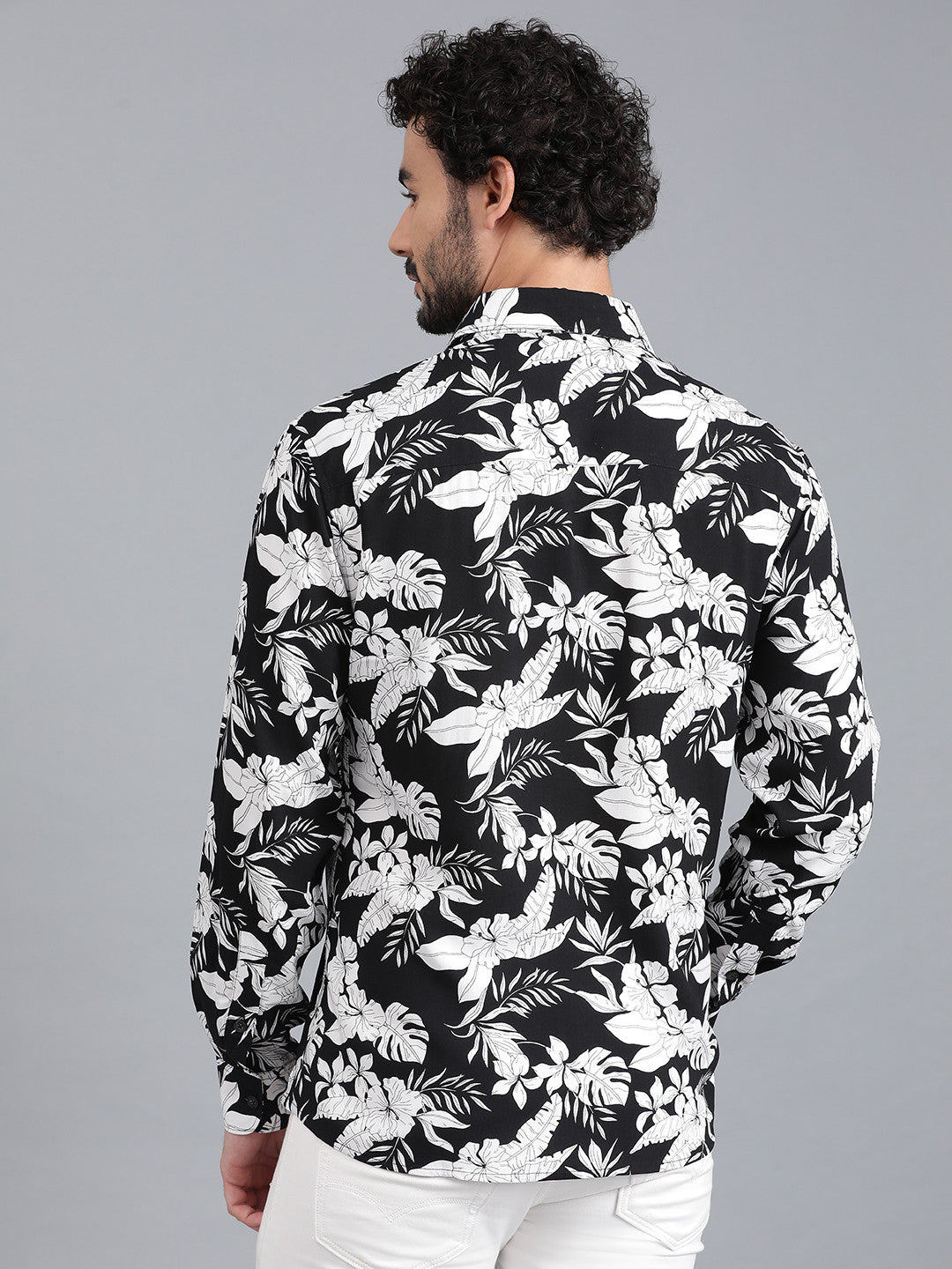 KOTTY Men Printed Casual Multicolor Shirt 