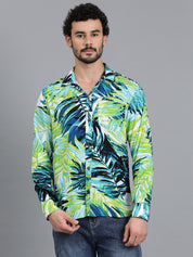KOTTY Men Printed Casual Multicolor Shirt 