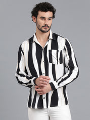KOTTY Men Printed Casual Multicolor Shirt 