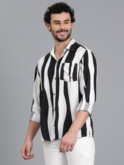 KOTTY Men Printed Casual Multicolor Shirt 