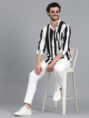 KOTTY Men Printed Casual Multicolor Shirt 