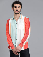 KOTTY Men Printed Casual Multicolor Shirt 