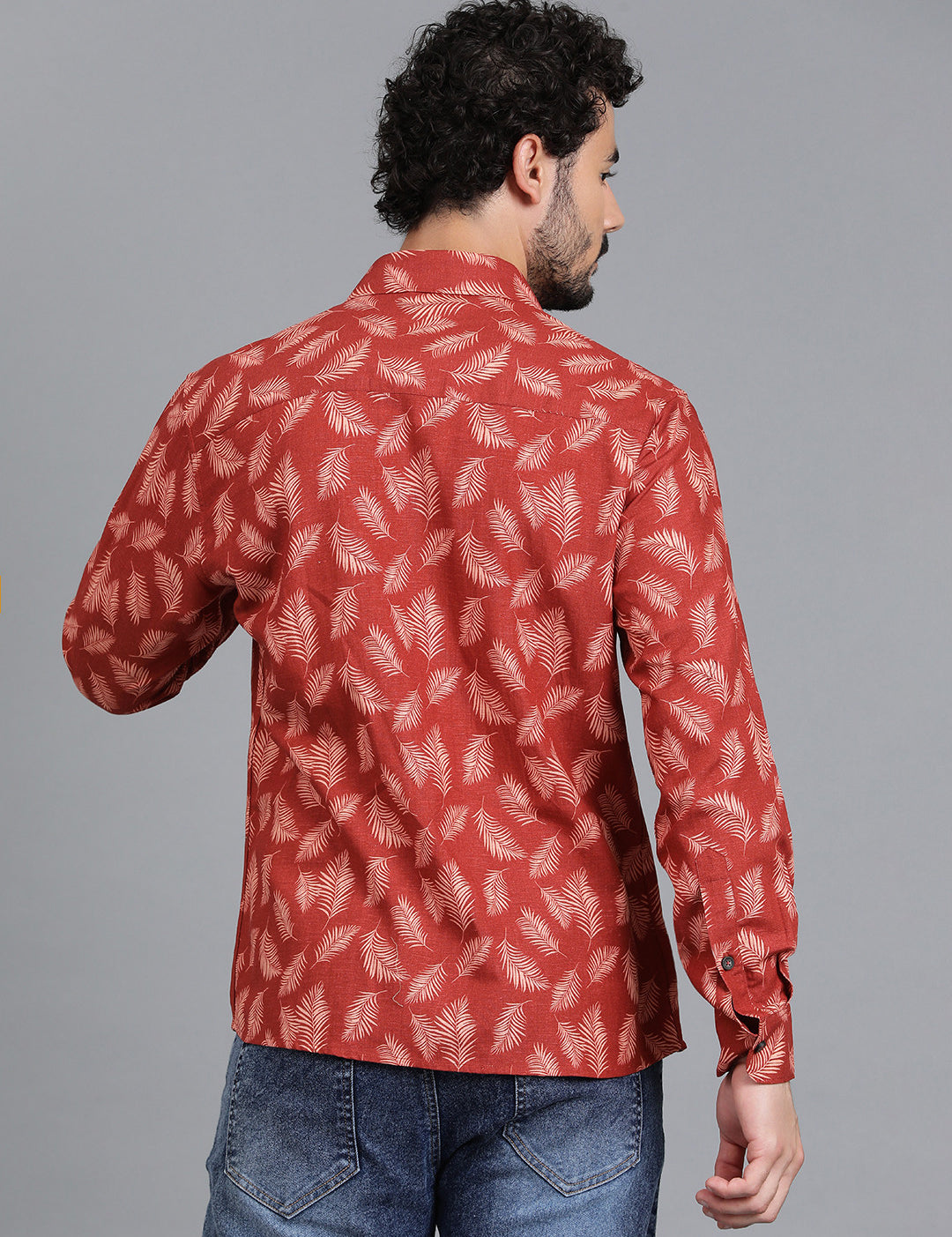 KOTTY Men Printed Casual Multicolor Shirt 