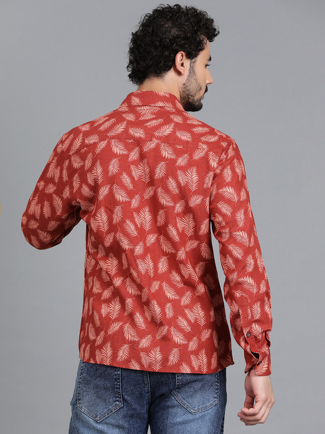 KOTTY Men Printed Casual Multicolor Shirt 