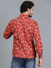 KOTTY Men Printed Casual Multicolor Shirt 