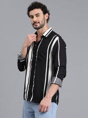 KOTTY Men Printed Casual Multicolor Shirt 
