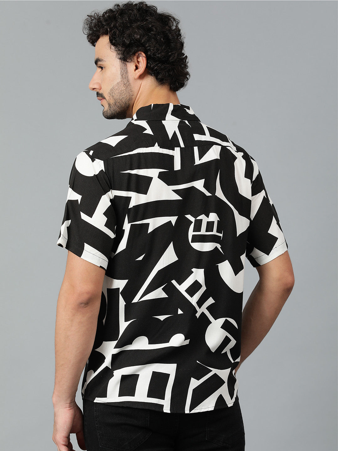 KOTTY Men Printed Casual Multicolor Shirt 