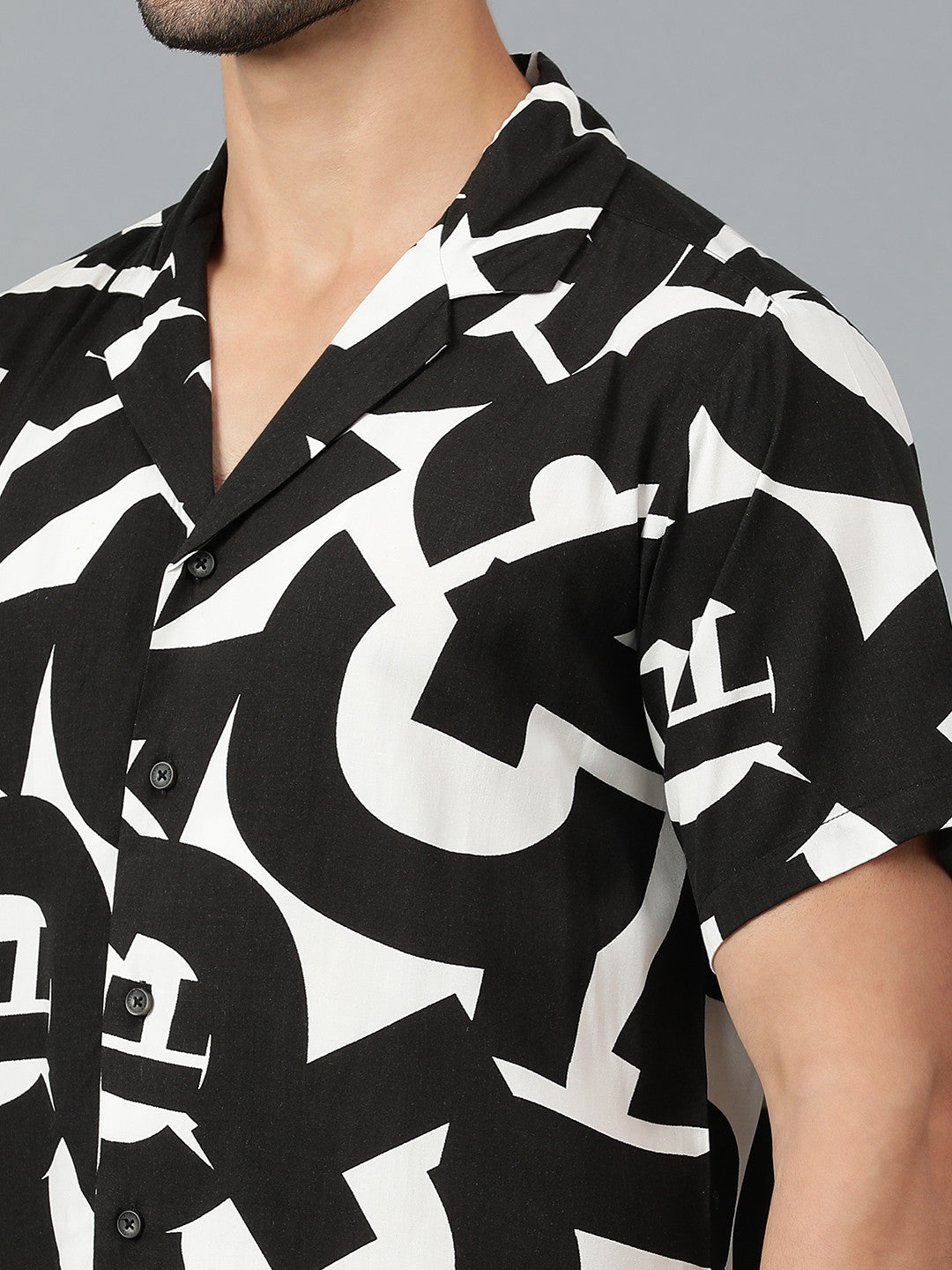 KOTTY Men Printed Casual Multicolor Shirt 