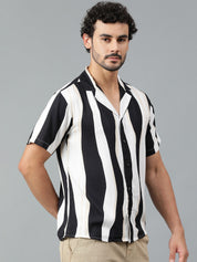 KOTTY Men Printed Casual Multicolor Shirt 