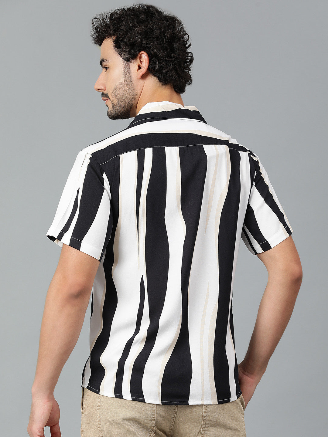 KOTTY Men Printed Casual Multicolor Shirt 