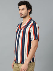 KOTTY Men Printed Casual Multicolor Shirt 