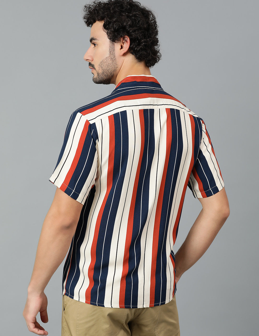 KOTTY Men Printed Casual Multicolor Shirt 