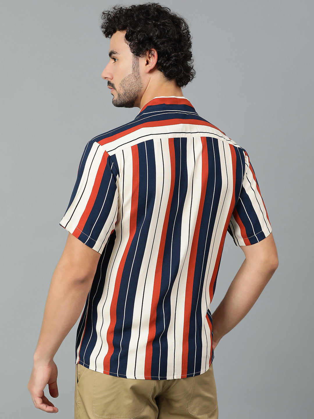 KOTTY Men Printed Casual Multicolor Shirt 