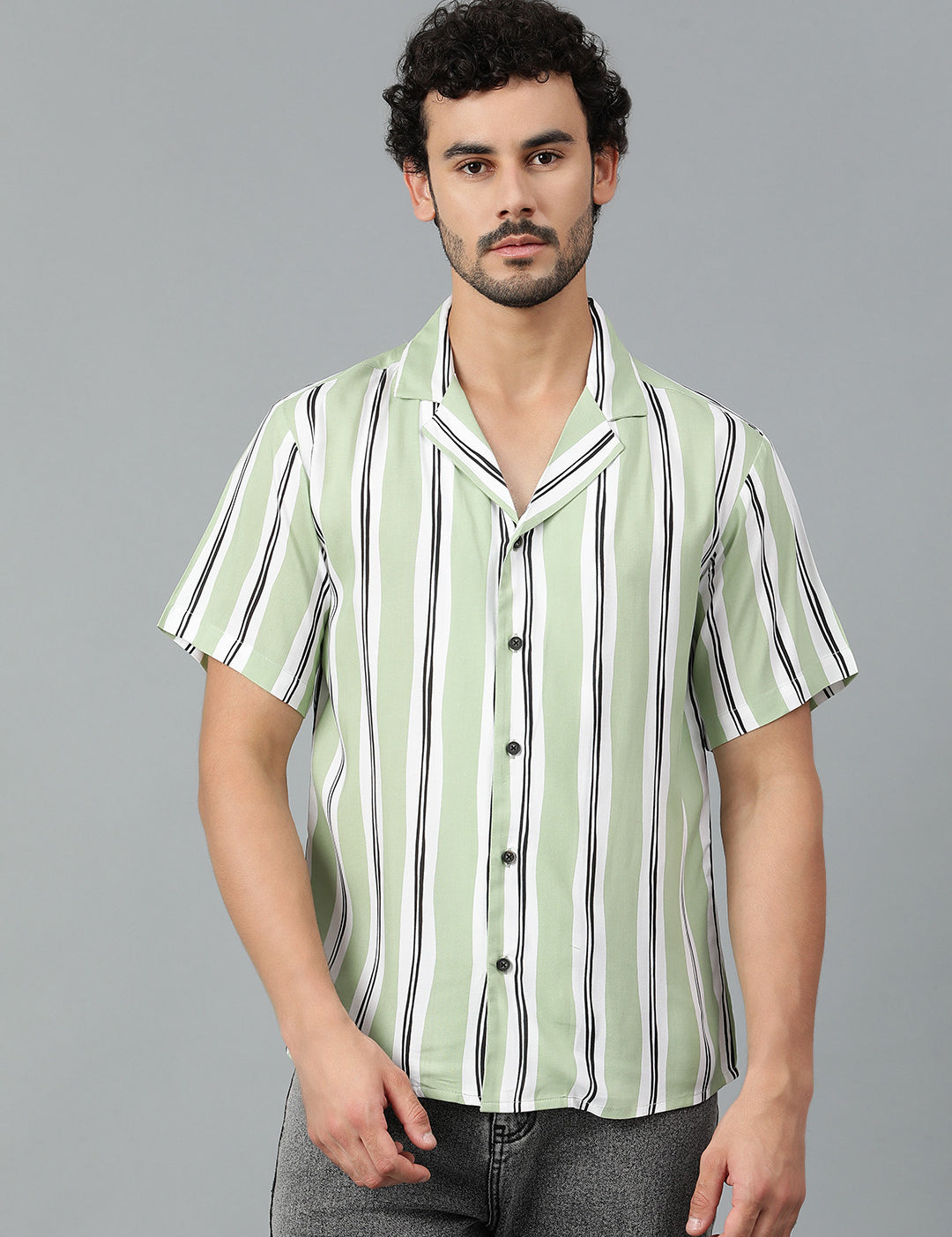 KOTTY Men Printed Casual Multicolor Shirt 