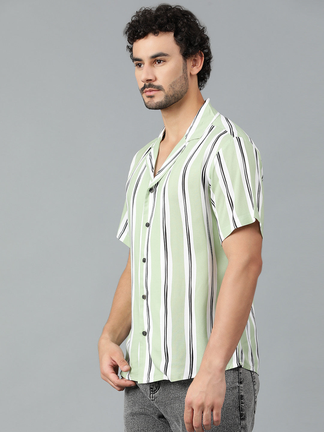 KOTTY Men Printed Casual Multicolor Shirt 