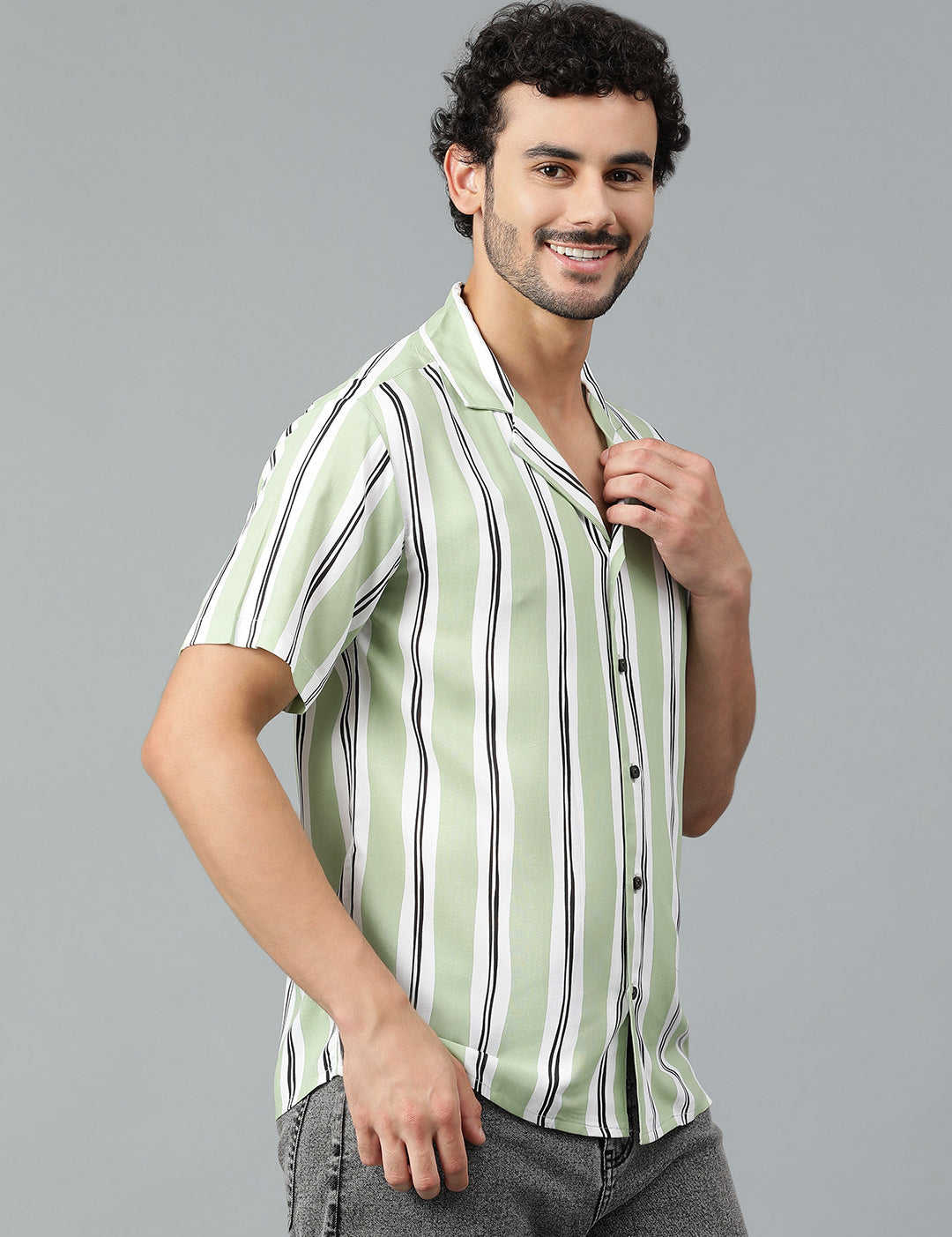 KOTTY Men Printed Casual Multicolor Shirt 