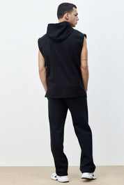 Minimalist Black Athleisure Look