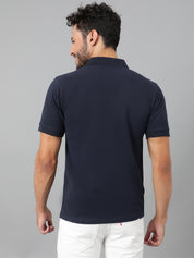 KOTTY Colorblock Men Polo Neck Multicolor T-Shirt