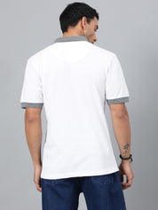 KOTTY Colorblock Men Polo Neck Multicolor T-Shirt