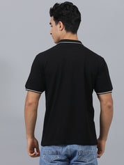 KOTTY Colorblock Men Polo Neck Multicolor T-Shirt