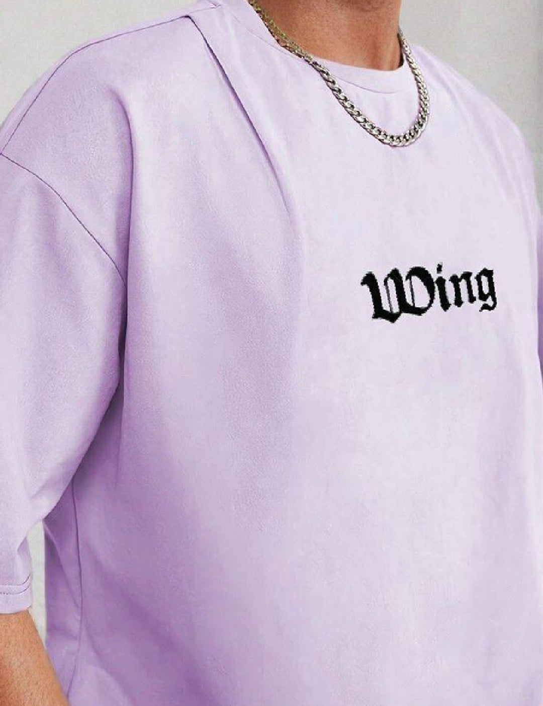 KOTTY Printed Men Round Neck Purple T-Shirt