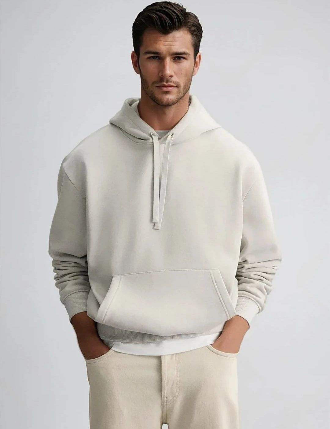 KOTTY Full Sleeve Solid Men Sweatshirt 