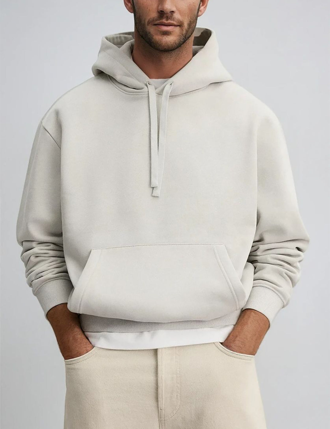KOTTY Full Sleeve Solid Men Sweatshirt 