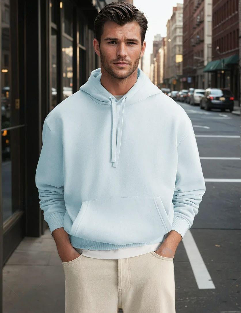 KOTTY Full Sleeve Solid Men Sweatshirt 