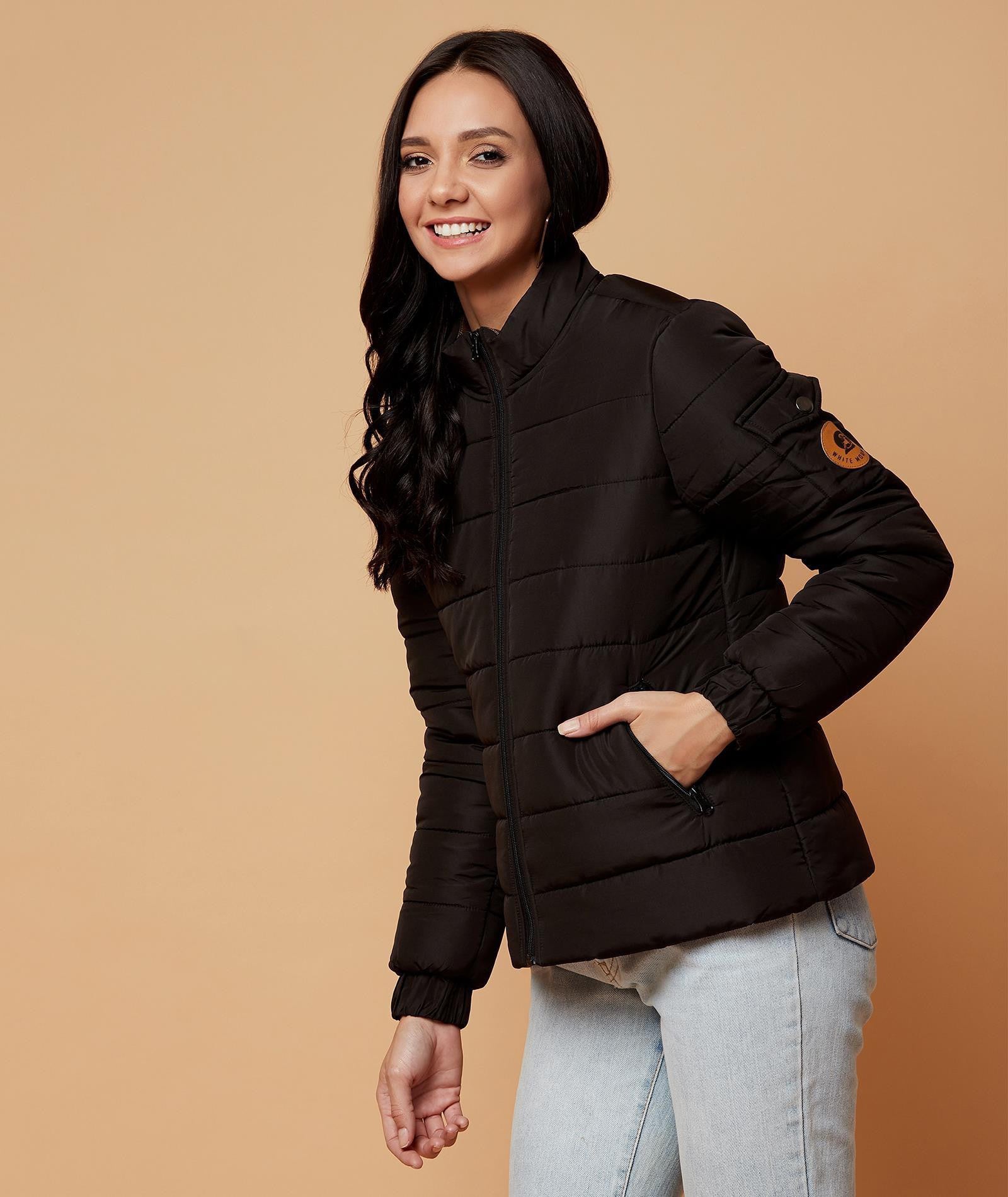 KOTTY Full Sleeve Solid Women Jacket 