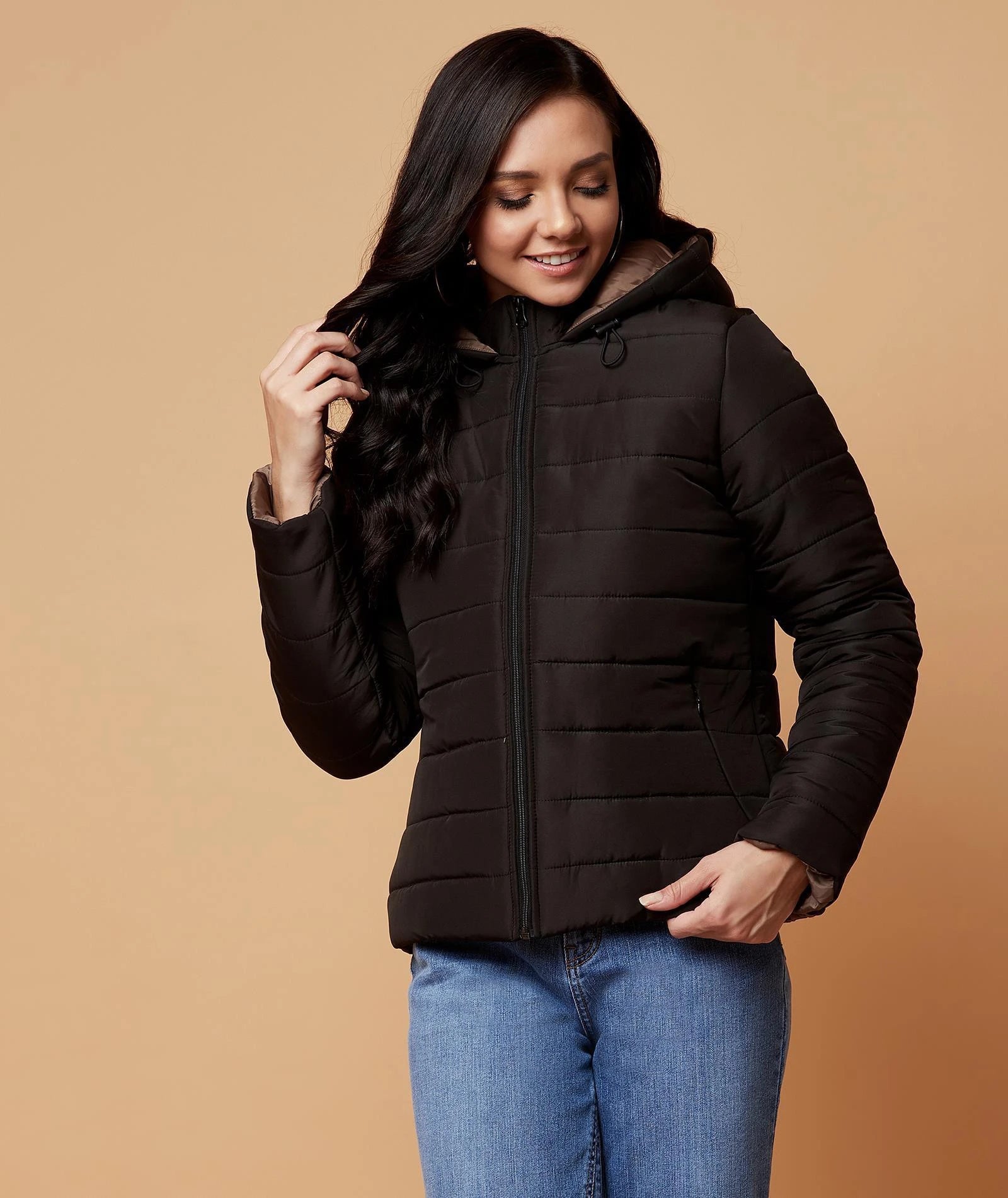 KOTTY Full Sleeve Solid Women Jacket 