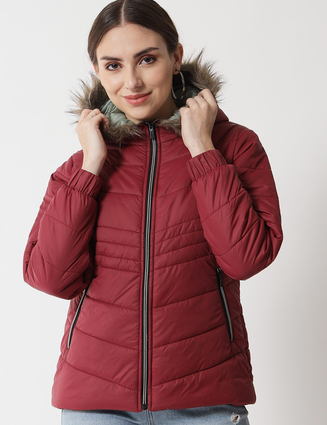 KOTTY Full Sleeve Solid Women Jacket 