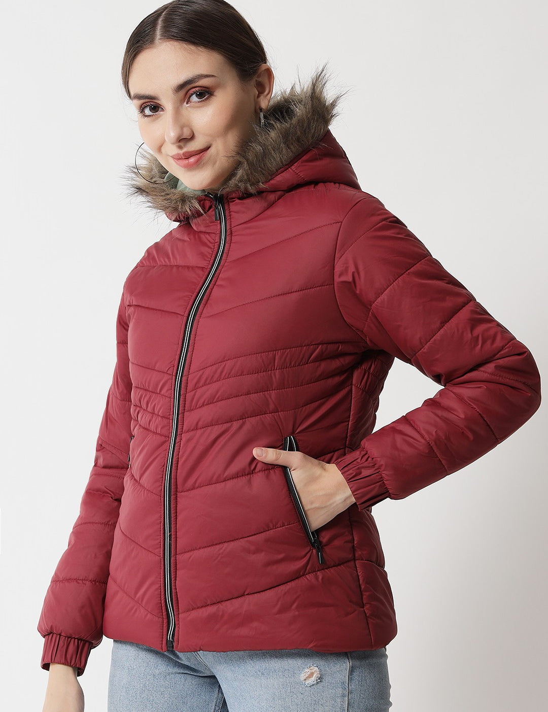 KOTTY Full Sleeve Solid Women Jacket 