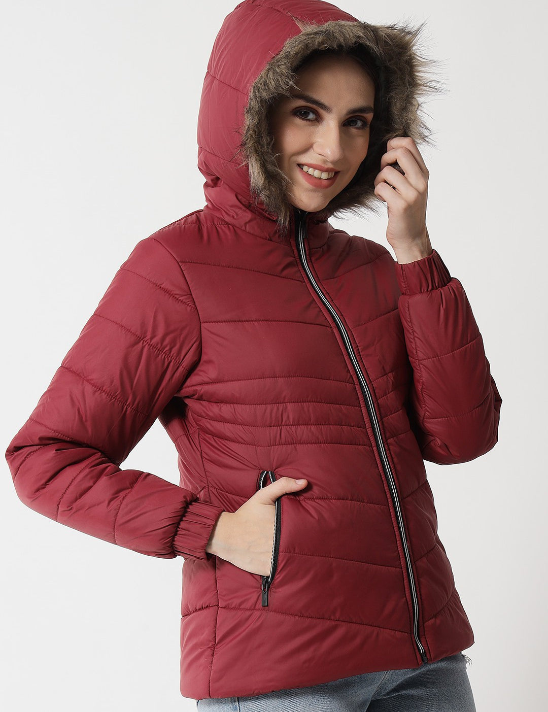 KOTTY Full Sleeve Solid Women Jacket 