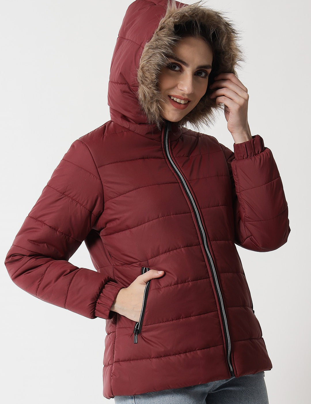 KOTTY Full Sleeve Solid Women Jacket 