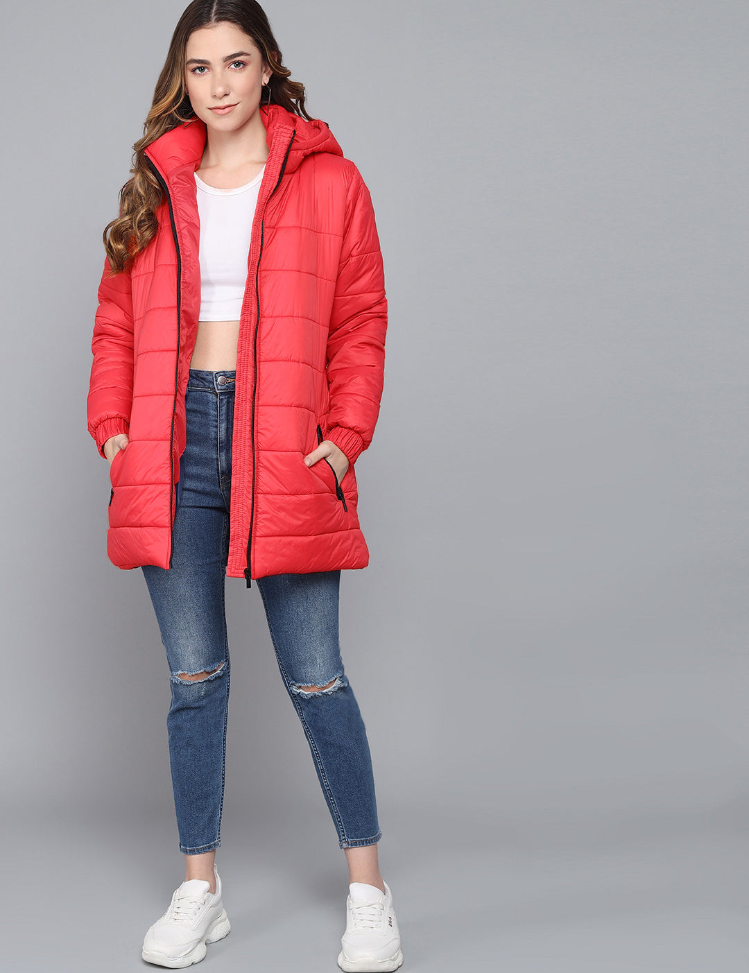 KOTTY Full Sleeve Solid Women Jacket 