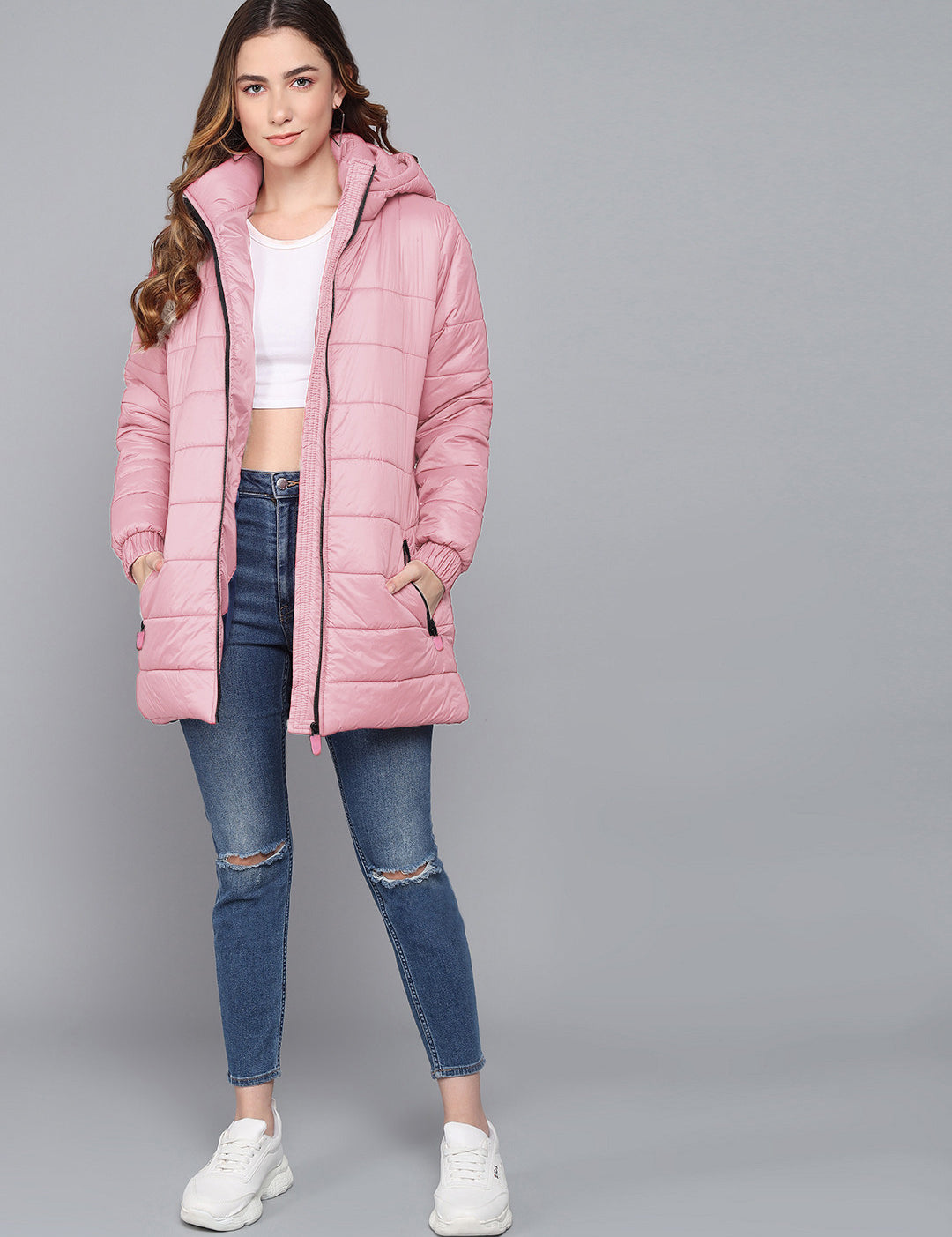 KOTTY Full Sleeve Solid Women Jacket 