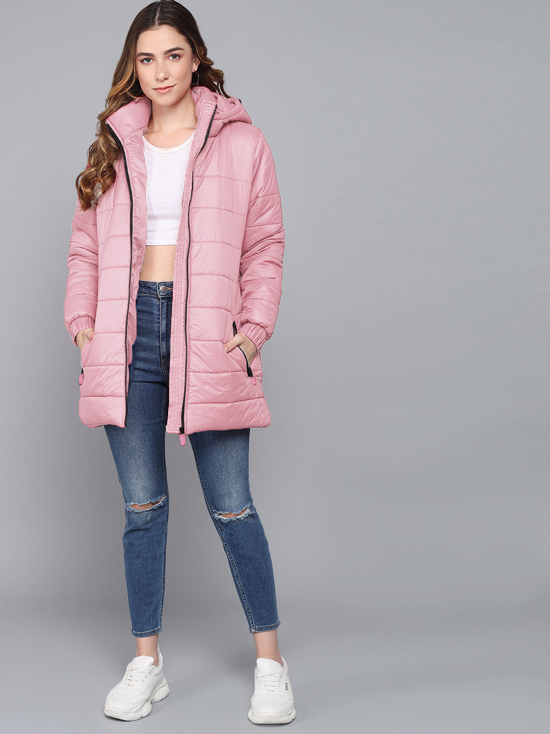 KOTTY Full Sleeve Solid Women Jacket 