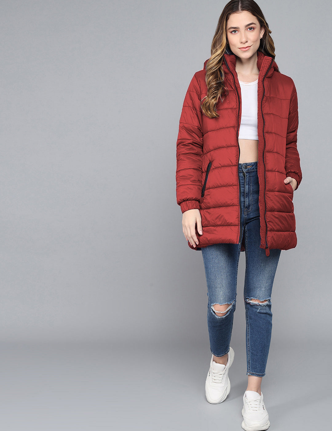 KOTTY Full Sleeve Solid Women Jacket 