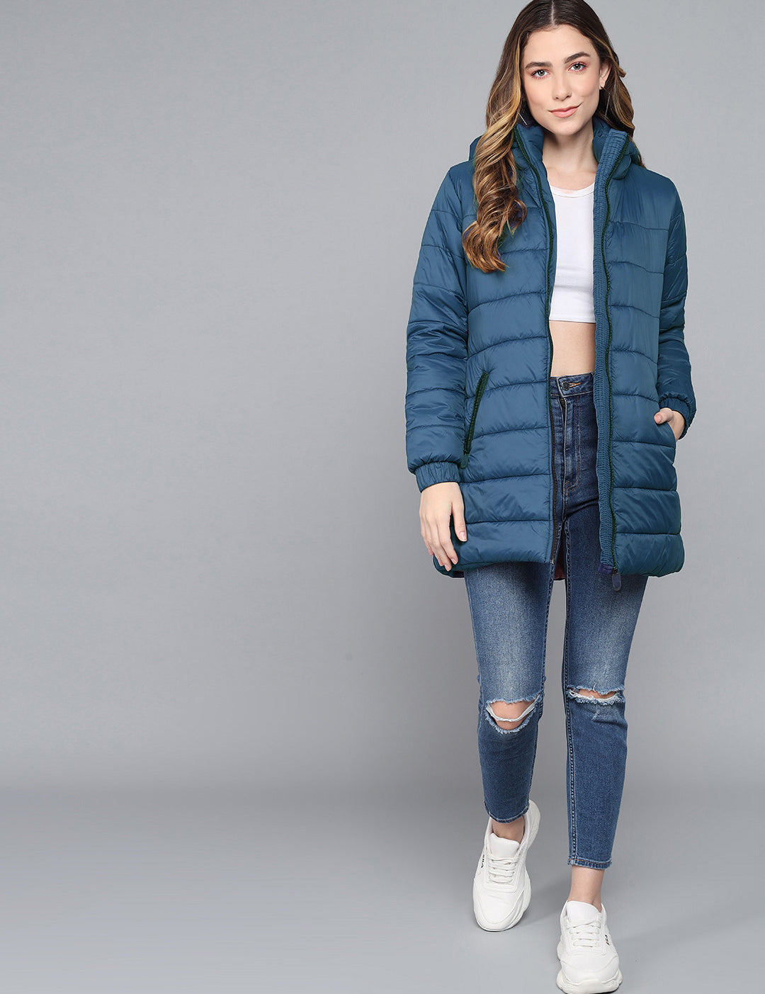 KOTTY Full Sleeve Solid Women Jacket 