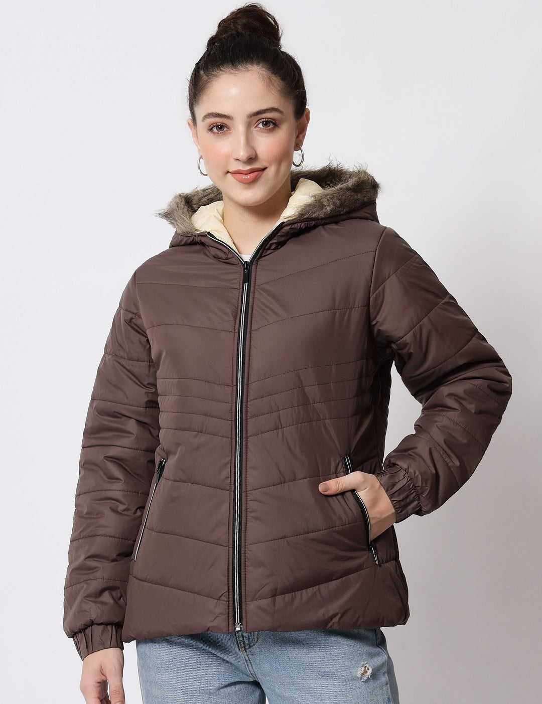 KOTTY Full Sleeve Solid Women Jacket 
