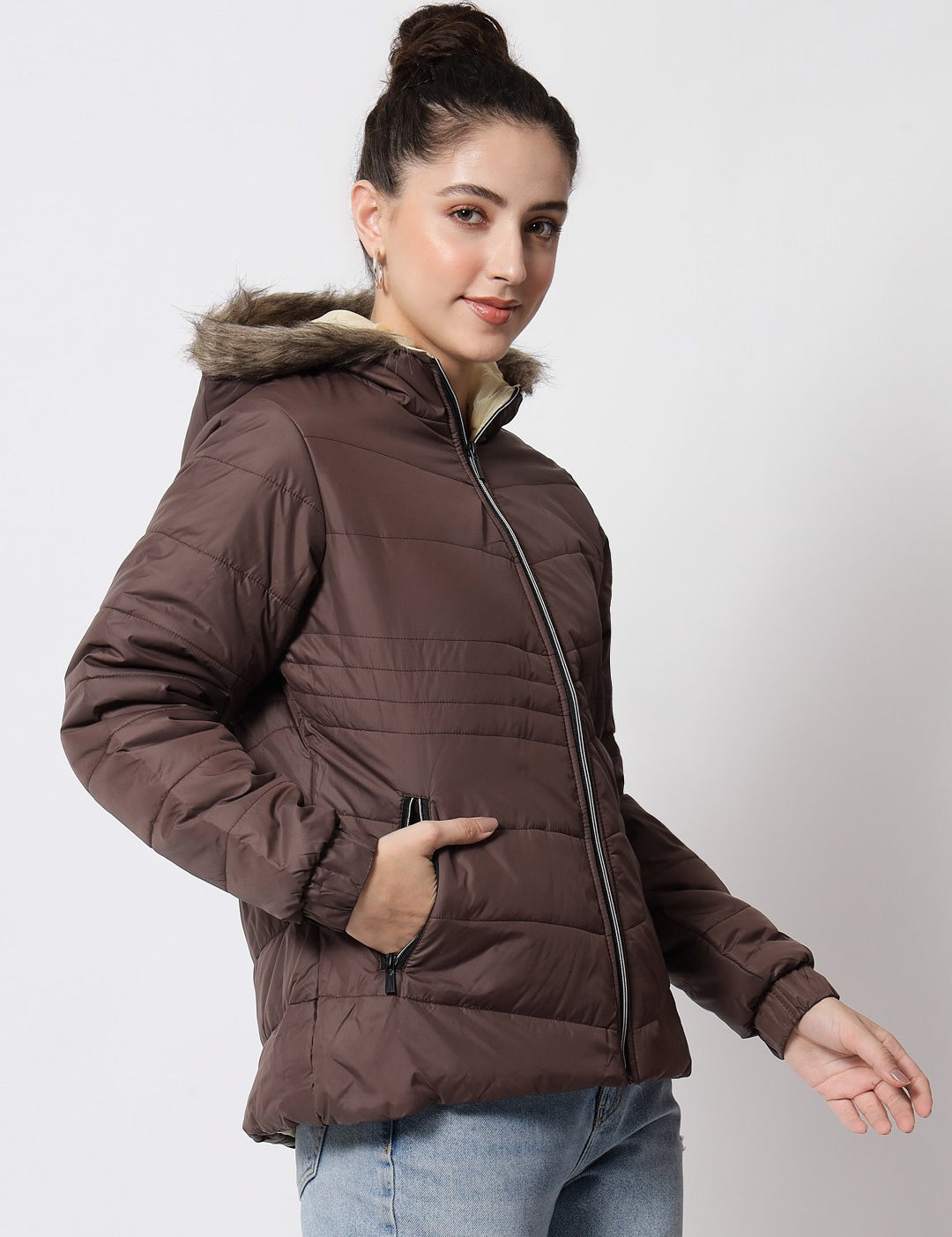 KOTTY Full Sleeve Solid Women Jacket 