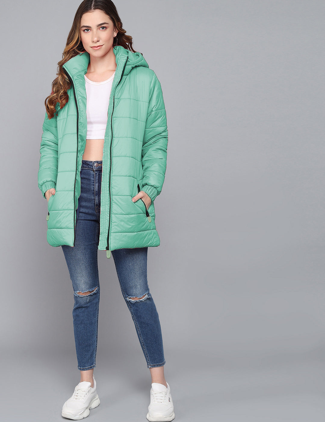 KOTTY Full Sleeve Solid Women Jacket 