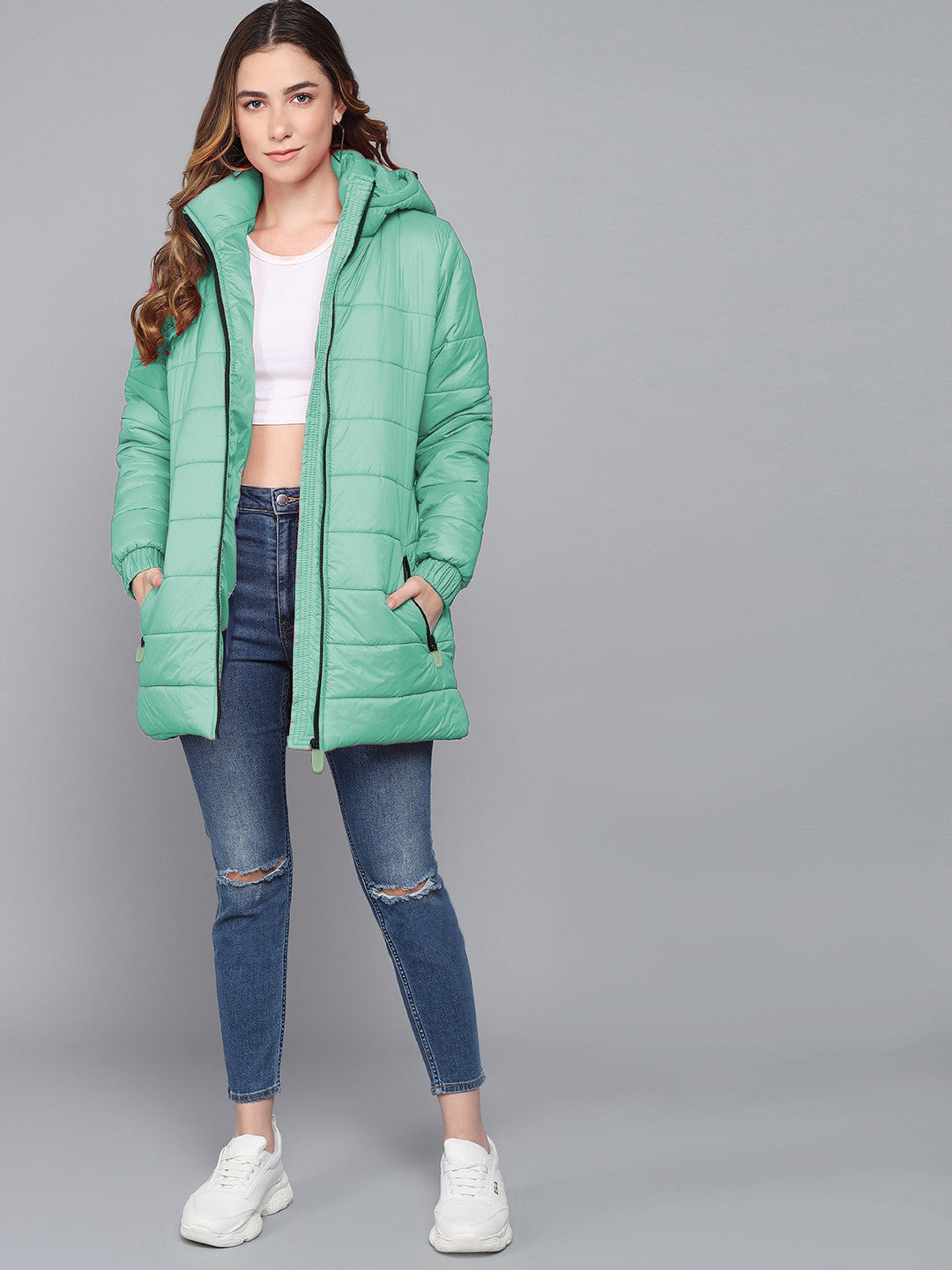 KOTTY Full Sleeve Solid Women Jacket 